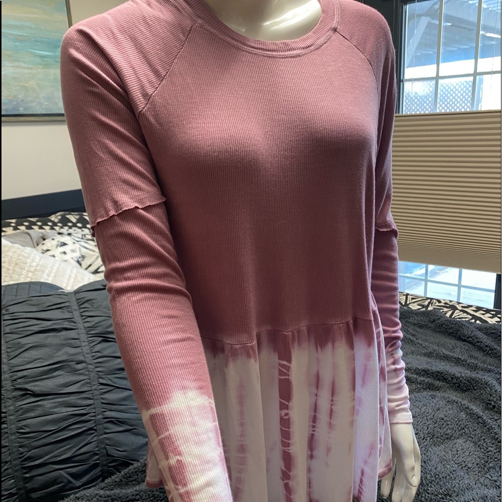XL Pink Lily Tunic